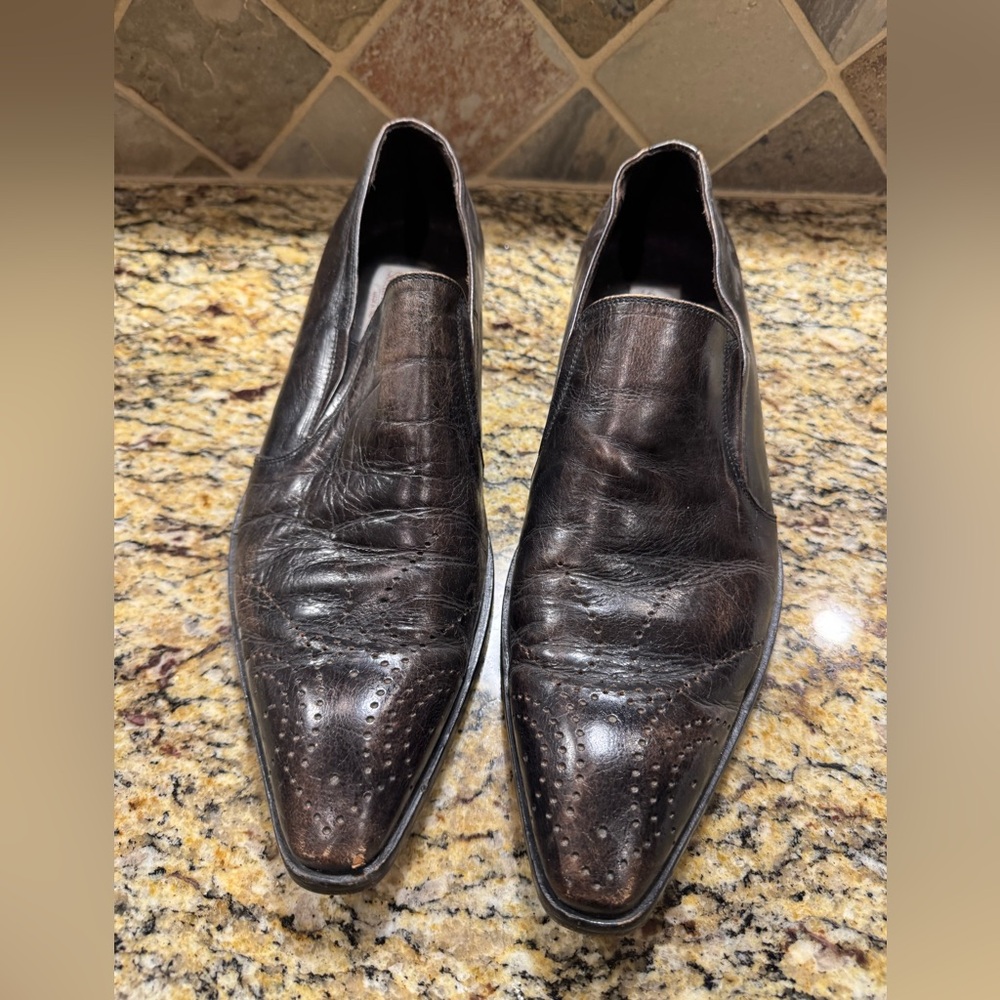 Sophisticated Dark Brown Men's Loafers